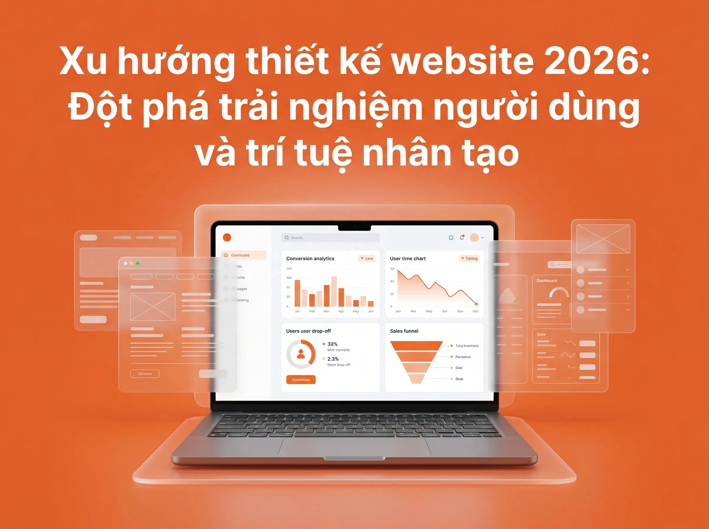 Xu hướng thiết kế website 2026: Đột phá trải nghiệm người dùng và trí tuệ nhân tạo