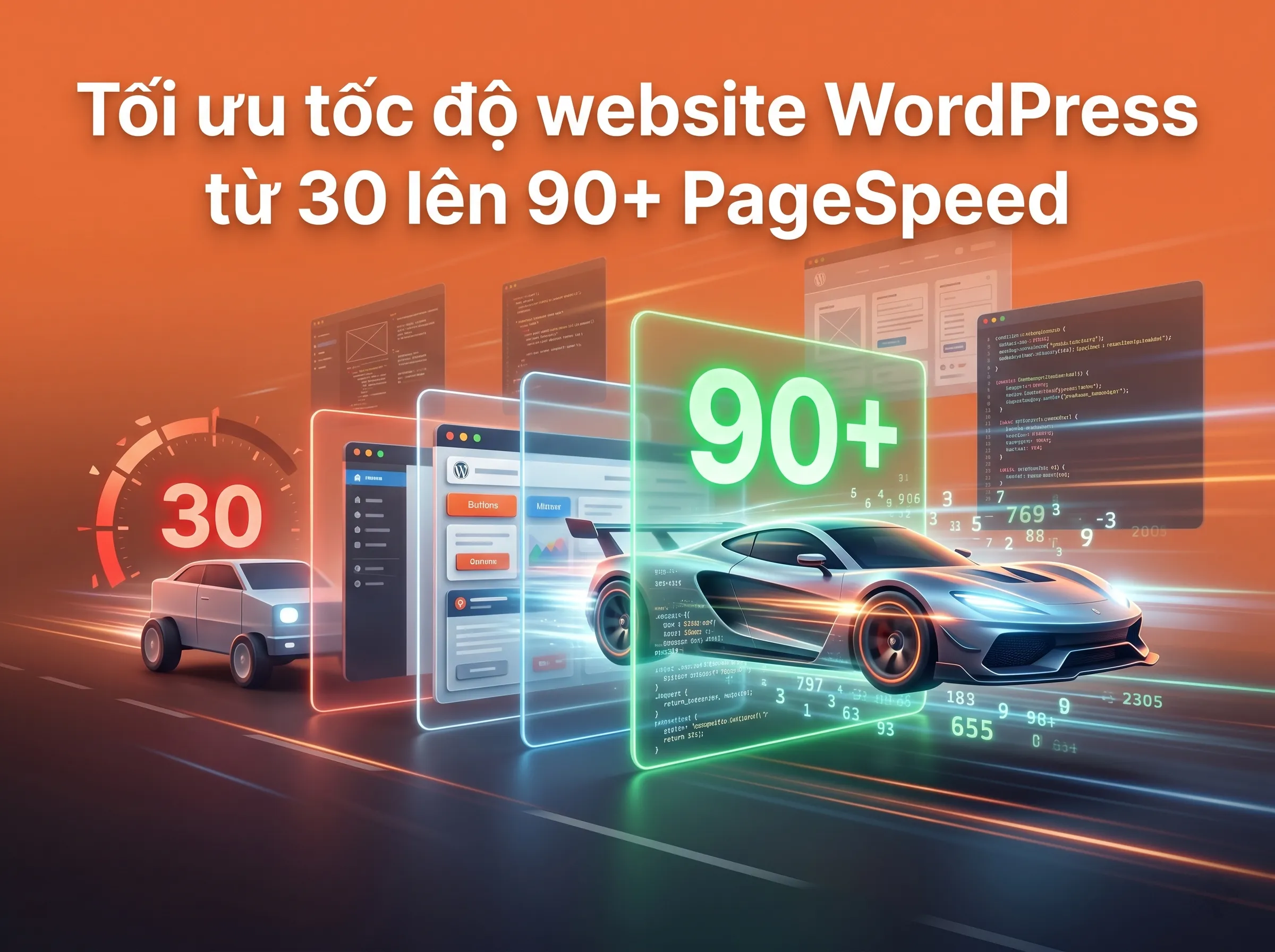 Tối ưu tốc độ website WordPress: Hành trình từ 30 lên 90+ điểm PageSpeed